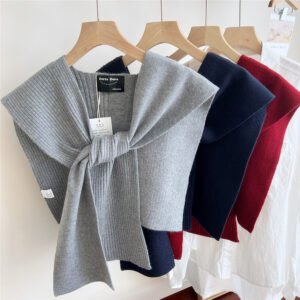 Shoulder Knotted Women's Scarf