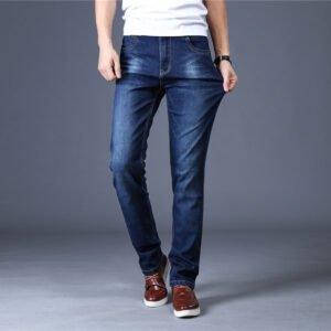 Men's Stretch Slim Straight-leg Jeans