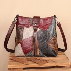 Leather Messenger Bag