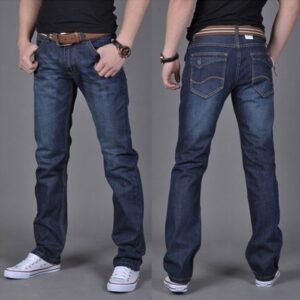 Men's Denim Straight-Leg