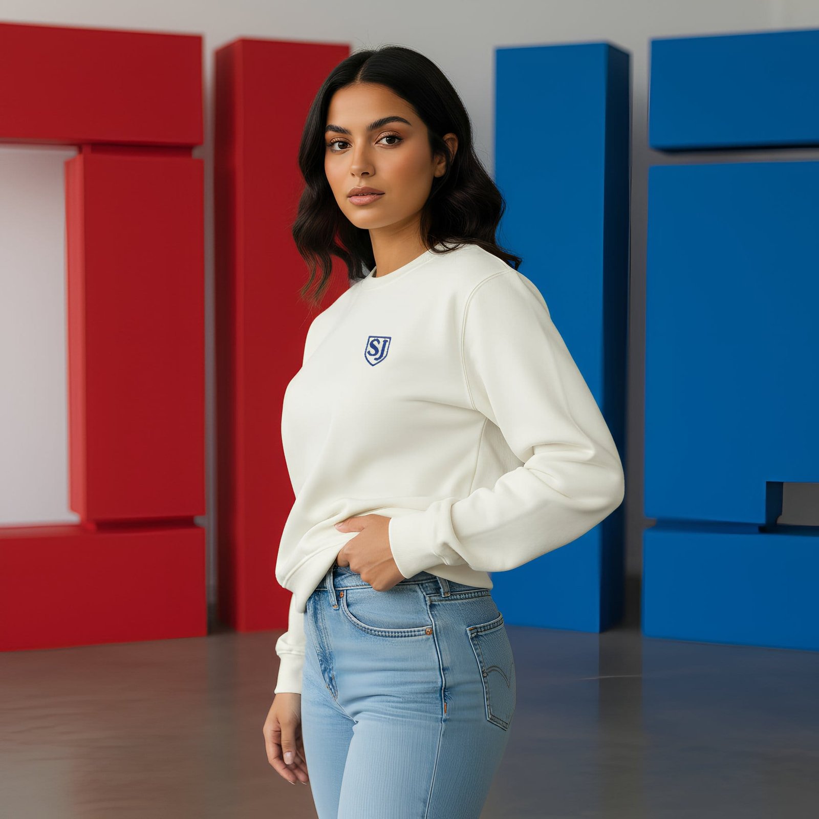 Women's SJ Logo jumper